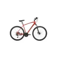 BİSAN TRX 8500 ERKEK ŞEHİR BİSİKLETİ 46CM HD 28 JANT 27 VİTES MAT KIRMIZI SİYAH