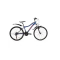 BİSAN ROCKY ERKEK DAĞ BİSİKLETİ 42CM V 26 JANT 21 VİTES LACİVERT KIRMIZI