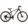 MOSSO BLACK EDITION-27 CUES ERKEK DAĞ BİSİKLETİ 406H HD 27.5 JANT 10 VİTES MAT SİYAH CHROME