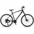 MOSSO LEGARDA-PRO-X20-MSM ERKEK ŞEHİR BİSİKLETİ 460H HD 28 JANT 20 VİTES SİYAH ANTRASİT