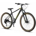 MOSSO GOLD EDITION-29 CUES ERKEK DAĞ BİSİKLETİ 457H HD 29 JANT 9 VİTES MAT SİYAH GOLD