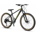 MOSSO GOLD EDITION-27 CUES ERKEK DAĞ BİSİKLETİ 457H HD 27.5 JANT 9 VİTES MAT SİYAH GOLD