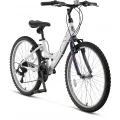 ÜMİT 2400 COLORADO KADIN DAĞ BİSİKLETİ V 24 JANT 21 VİTES BEYAZ MOR