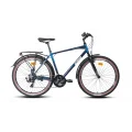 CARRARO SPORTIVE 721 ERKEK ŞEHİR BİSİKLETİ 560H V 27.5 JANT 21 VİTES METALİK KOYU MAVİ TURKUAZ