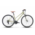 CARRARO SPORTIVE 222 KADIN ŞEHİR BİSİKLETİ 406H V 28 JANT 21 VİTES LIME YEŞİL-KOYU YEŞİL-KAHVERENGİ