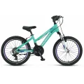 MOSSO WILDFIRE L-20-V KIZ ÇOCUK BİSİKLETİ 280H 20 JANT 18 VİTES EMERALD MOR