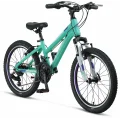MOSSO WILDFIRE L-20-V KIZ ÇOCUK BİSİKLETİ 280H 20 JANT 18 VİTES EMERALD MOR