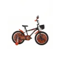BİSAN SPARK ERKEK ÇOCUK BİSİKLETİ 30 CM V 20 JANT MAT SİYAH TURUNCU