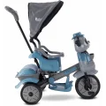 BABYHOPE 127 LITTLE PANDA ÜÇ TEKER KONTROLLÜ BEBEK BİSİKLETİ PETROL MAVİSİ