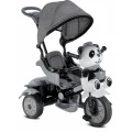 BABYHOPE 127 LITTLE PANDA LÜKS ÜÇ TEKER KONTROLLÜ BEBEK BİSİKLETİ GRİ