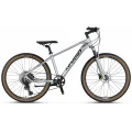 MOSSO CHROME EDITION-27 CUES ERKEK DAĞ BİSİKLETİ 406H HD 27.5 JANT 10 VİTES SİLVER CHROME
