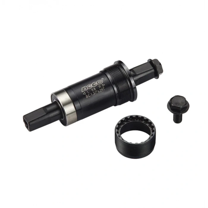 NECO BİSİKLET KASET ORTA YATAK RULMANLI 126MM KUTULU SİYAH YTK-209