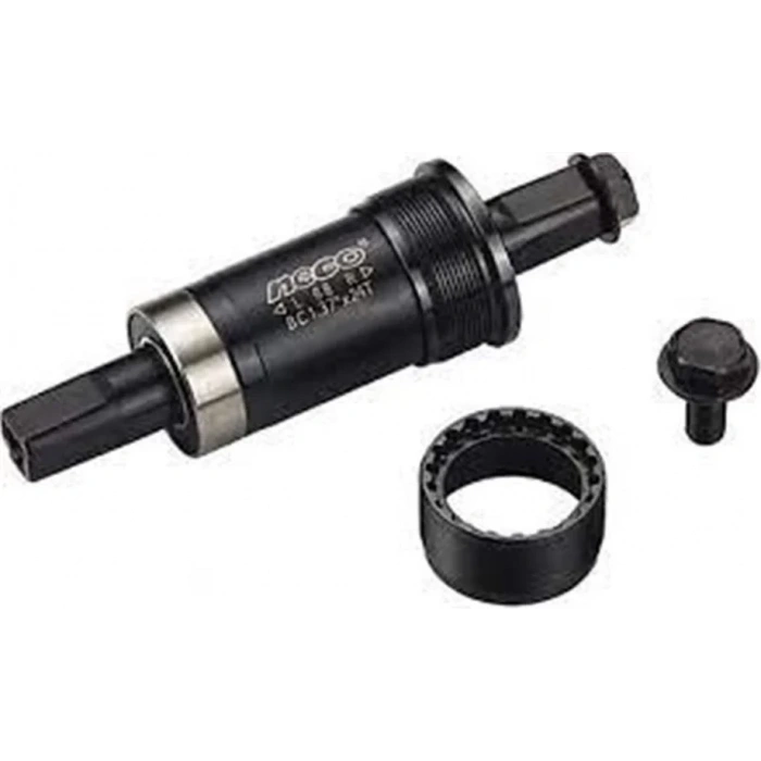 NECO BİSİKLET KASET ORTA YATAK RULMANLI 122MM KUTULU SİYAH YTK-206