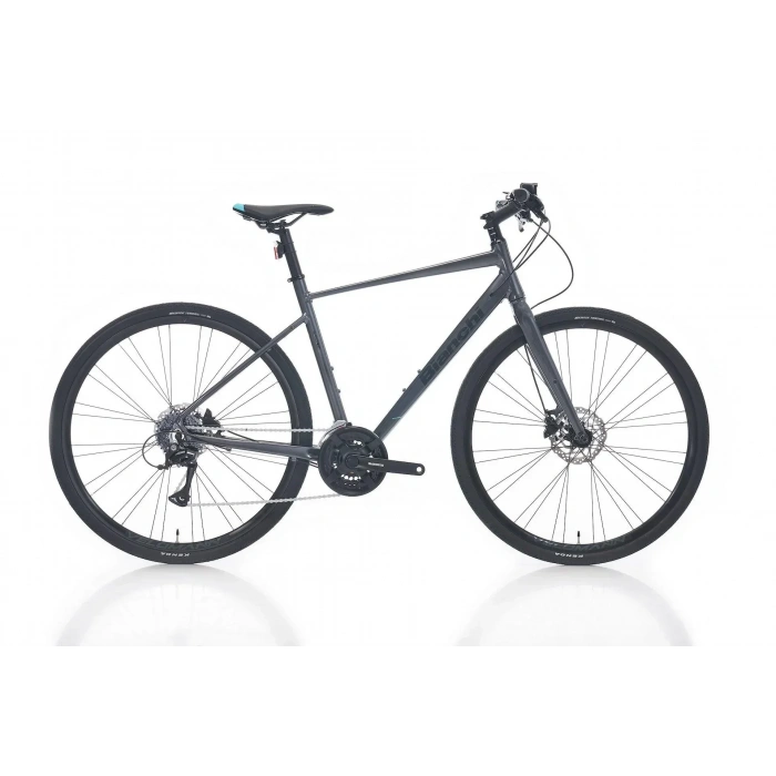 BIANCHI NIRONE7 DISC ERKEK ŞEHİR BİSİKLETİ 510H HD 28 JANT 24 VİTES FLATBAR ACERA ATD500 GRİ SİYAH