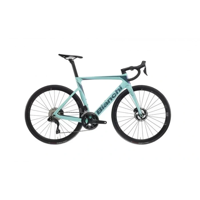 BIANCHI OLTRE RACE 105 DISC KARBON ERKEK YOL YARIŞ BİSİKLETİ 500H HD 28 JANT 12 VİTES IRID MAT