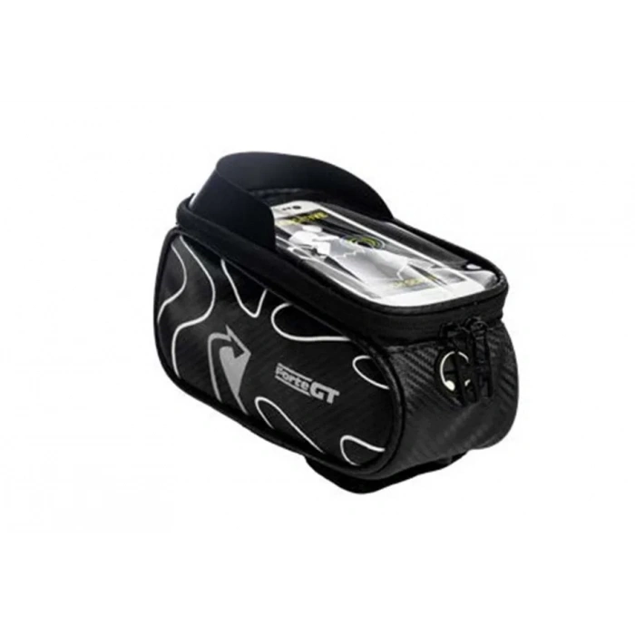 XBYC 842 BİSİKLET KADRO ÜSTÜ ÇANTA SİYAH GRİ