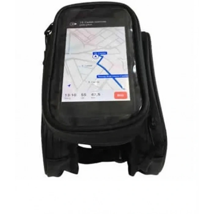 XBYC 835 BİSİKLET KADRO ÜSTÜ ÇANTA SİYAH SARI