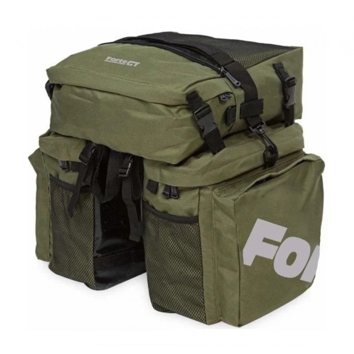 FORTE GT BİSİKLET TUR ÇANTASI HEYBE LÜX 60 LT HAKİ XBYC824