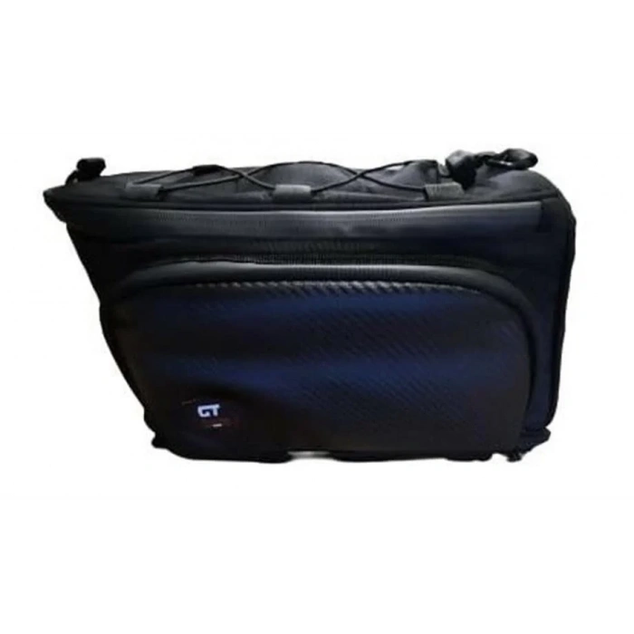 FORTE GT BİSİKLET KÖRÜKLÜ HEYBE BAGAJ ÜSTÜ ÇANTA SİYAH