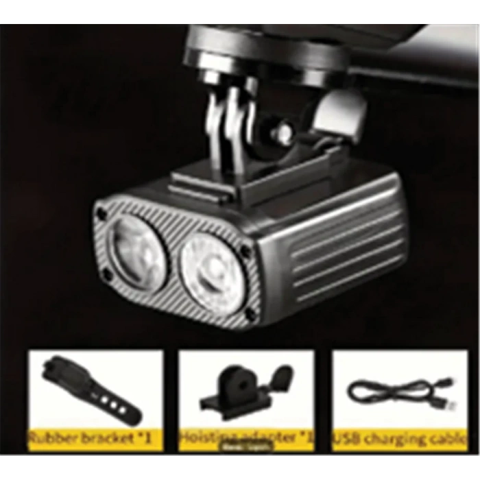 XBYC 6148 BİSİKLET ÖN LED IŞIK SİYAH