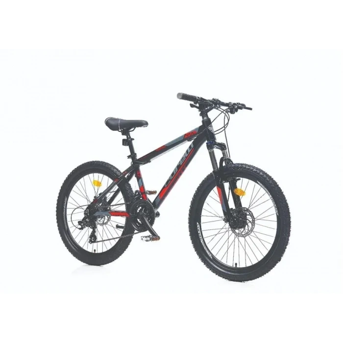 CORELLİ VIA 2.1 ERKEK DAĞ BİSİKLETİ 460H MD 27.5 JANT 21 VİTES SİYAH KIRMIZI GRİ