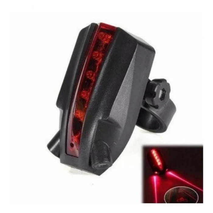 TAIL LIGHT ARKA IŞIK 2 LAZER 5 LED SİYAH