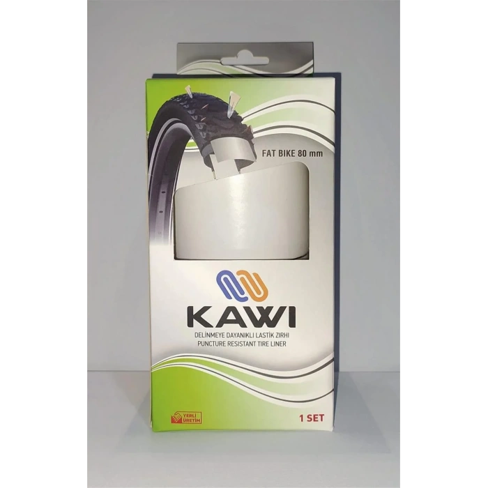 KAWI PATLAK ÖNLEYİCİ BİSİKLET LASTİK ZIRHI FATBIKE 20 JANT UYUMLU BEYAZ