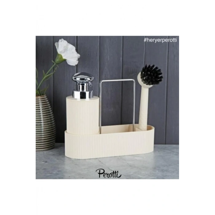 PEROTTİ MUTFAK SETİ SİLVER OVAL KREM LISBONE 13185