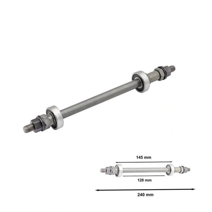 UMT ARKA MİL FAT BIKE RULMANLI 240 MM MIL-901