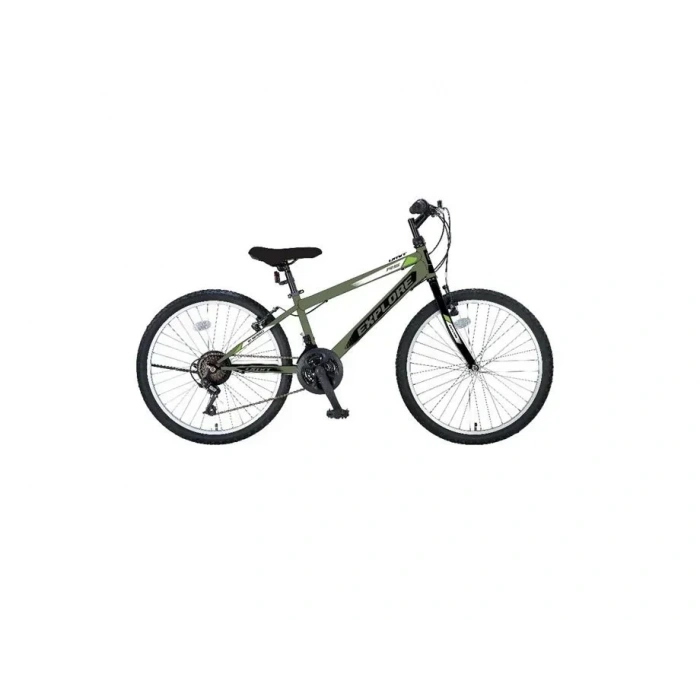 ÜMİT 2433 EXPLORER ERKEK DAĞ BİSİKLETİ V 24 JANT 21 VİTES YEŞİL SİYAH