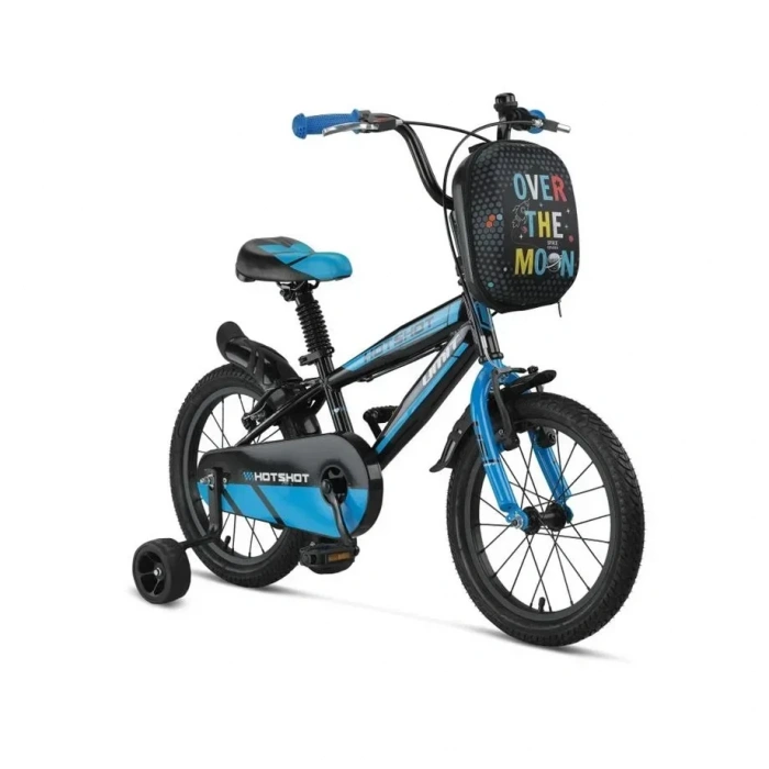 ÜMİT 1610 HOTSHOT-CANTA-V ERKEK ÇOCUK BİSİKLETİ 16 JANT SİYAH MAVİ