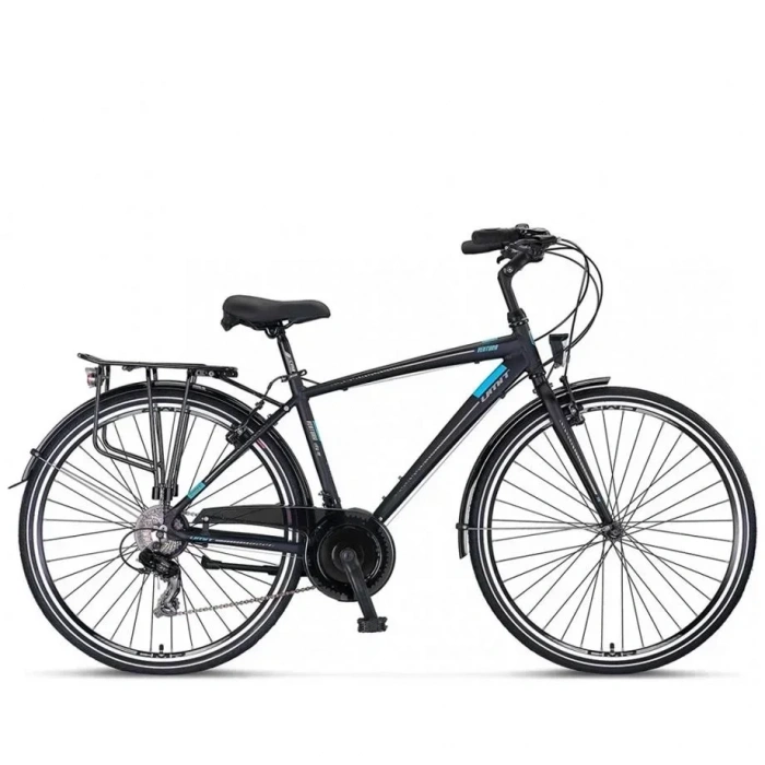 ÜMİT 2838 VENTURA M-DMD-V ERKEK ŞEHİR BİSİKLETİ 460H V 28 JANT 21 VİTES SİYAH MAVİ