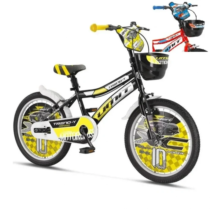 ÜMİT 2002 TREND-Y-BMX-SEPET-V-ERKEK ÇOCUK BİSİKLETİ 20 JANT TURUNCU MAVİ
