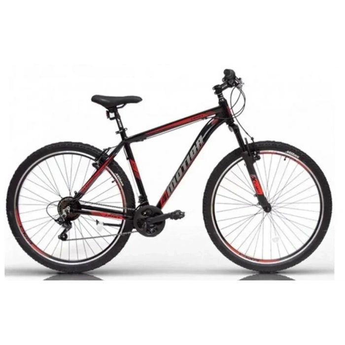 ÜMİT 2977 MOTION ERKEK DAĞ BİSİKLETİ 459H V 29 JANT 21 VİTES SİYAH KIRMIZI