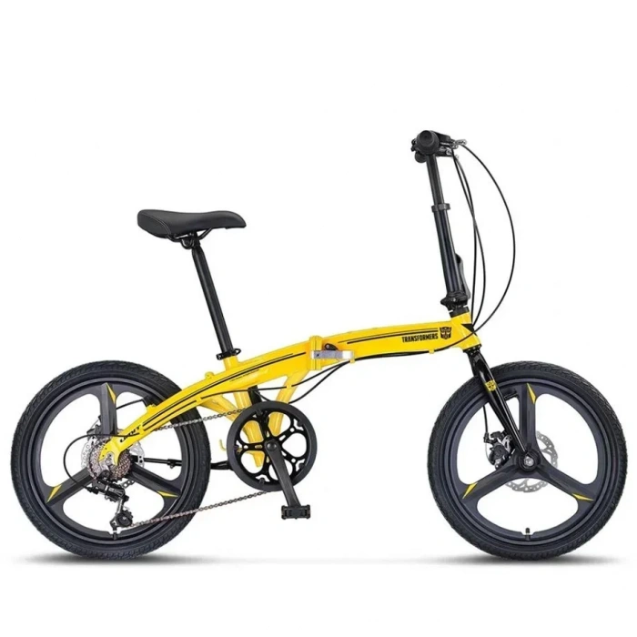 ÜMİT 2032 TRANSFORMERS FOLDING-2D KATLANIR BİSİKLET 20 JANT 6 VİTES SARI