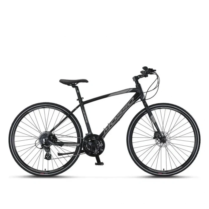 MOSSO LEGARDA-2324-MDM-H ERKEK ŞEHİR BİSİKLETİ 410H HD 28 JANT 24 VİTES SİYAH ANTRASİT