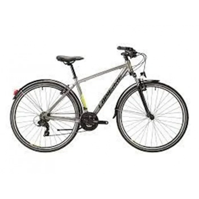 LAPIERRE TREKKING 1.0 ERKEK ŞEHİR BİSİKLETİ  600H V 28 JANT 21 VİTES GRİ LİME YEŞİL SİYAH