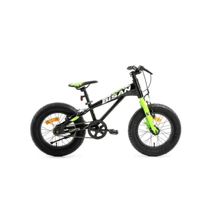 BİSAN LIMIT ERKEK ÇOCUK BİSİKLETİ 23CM V 16 JANT SİYAH YEŞİL