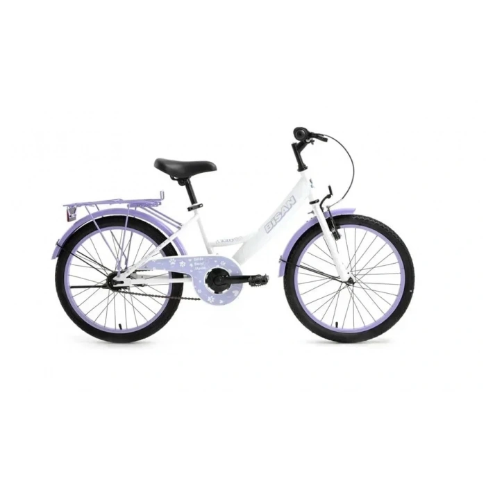 BİSAN KITTY KIZ ÇOCUK BİSİKLETİ 30CM V 20 JANT BEYAZ LİLA