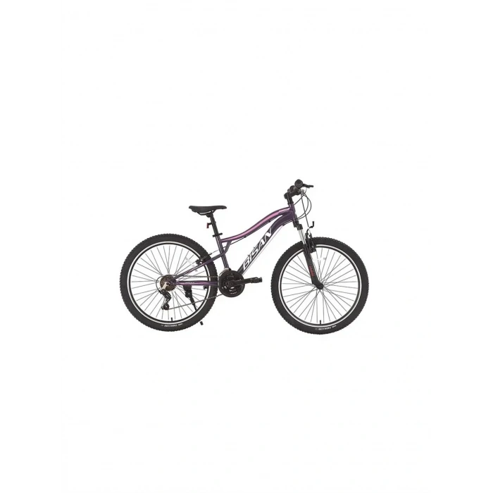 BİSAN GAZELLE KADIN DAĞ BİSİKLETİ 35CM V 26 JANT 21 VİTES METALİK MOR AÇIK PEMBE