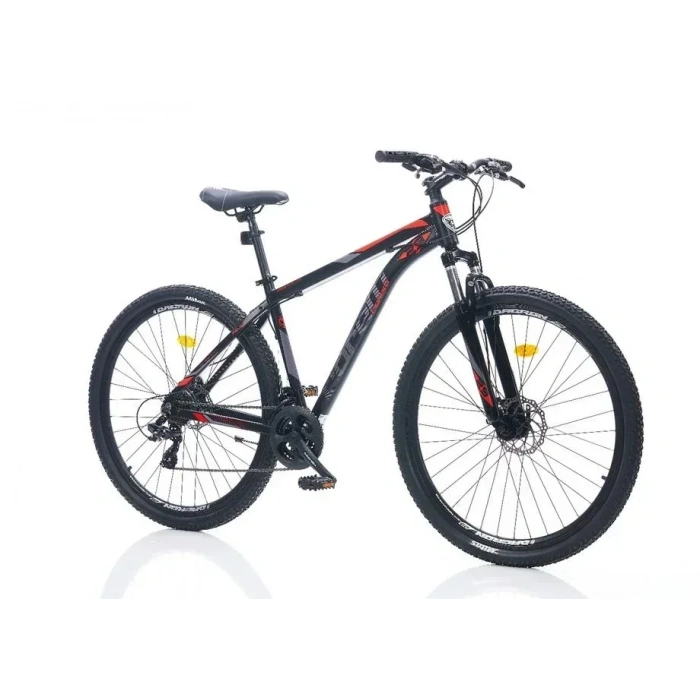 CORELLİ FELİX 2.2 ERKEK DAĞ BİSİKLETİ 355H MD 24 JANT 24 VİTES SİYAH KIRMIZI GRİ
