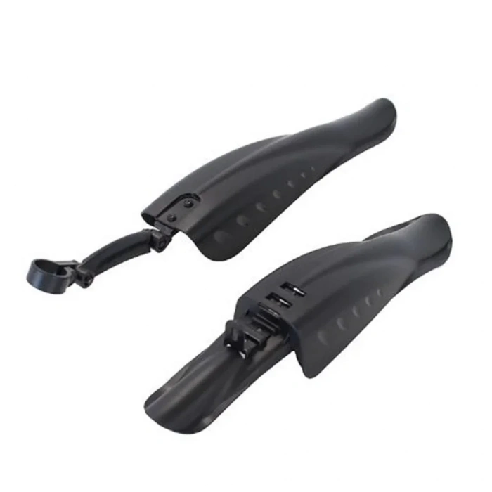 BİSİKLET SPOR ÇAMURLUK MTB İÇİN ÖN-ARKA APARATLI PLASTİK SİYAH CMR-105