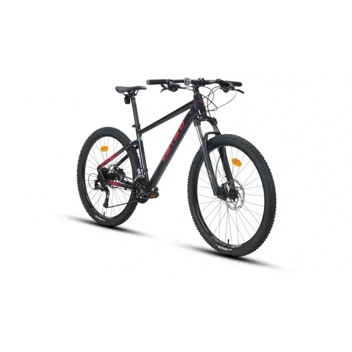 CARRARO CRX 724 ERKEK DAĞ BİSİKLETİ 440H HD 27.5 JANT 24 VİTES KARANLIK MOR KIRMIZI