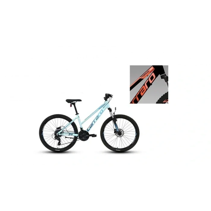 CARRARO FORCE 621 KADIN DAĞ BİSİKLETİ 430H HD 26 JANT 21 VİTES MAT MÜRDÜM FUŞYA MERCAN