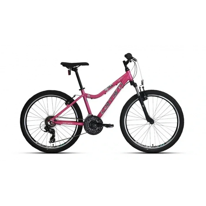 CARRARO SPEED 242 KADIN DAĞ BİSİKLETİ 360H V 24 JANT 21 VİTES FUŞYA-BEYAZ-LİLA-TURKUAZ