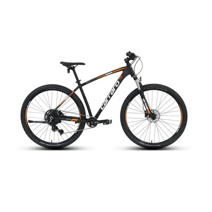 CARRARO DAYTONA 909 ERKEK DAĞ BİSİKLETİ 480H HD 29 JANT 9 VİTES MAT SİYAH BEYAZ TURUNCU