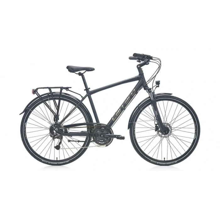 CARRARO ELITE 906 ERKEK ŞEHİR BİSİKLETİ 480H HD 28 JANT 18 VİTES MAT SİYAH PARLAK SİYAH KOYU KROM