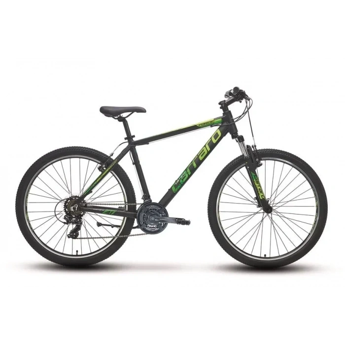 CARRARO FORCE 700 ERKEK DAĞ BİSİKLETİ 482H V 27.5 JANT 21 VİTES MAT SİYAH YEŞİL GÜMÜŞ