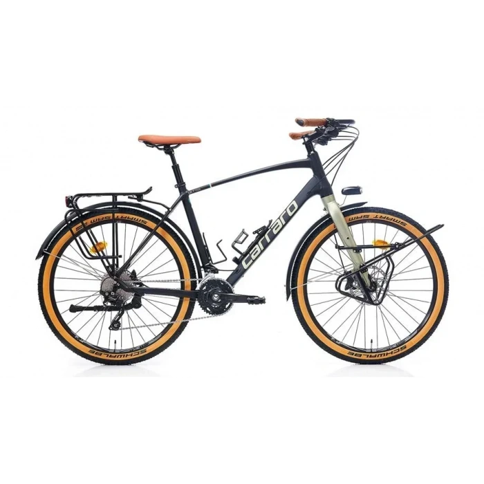 CARRARO CR-T TRAIL ERKEK ŞEHİR BİSİKLETİ 480H HD 27.5 JANT 30 VİTES MAT SİYAH YEŞİL KAMUFLAJ