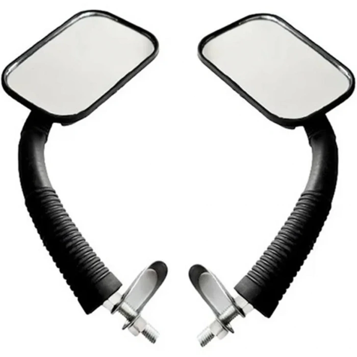 BİSİKLET MOTOSİKLET AYNASI UNIVERSAL KÖRÜKLÜ ÇİFT SİYAH AYN-110